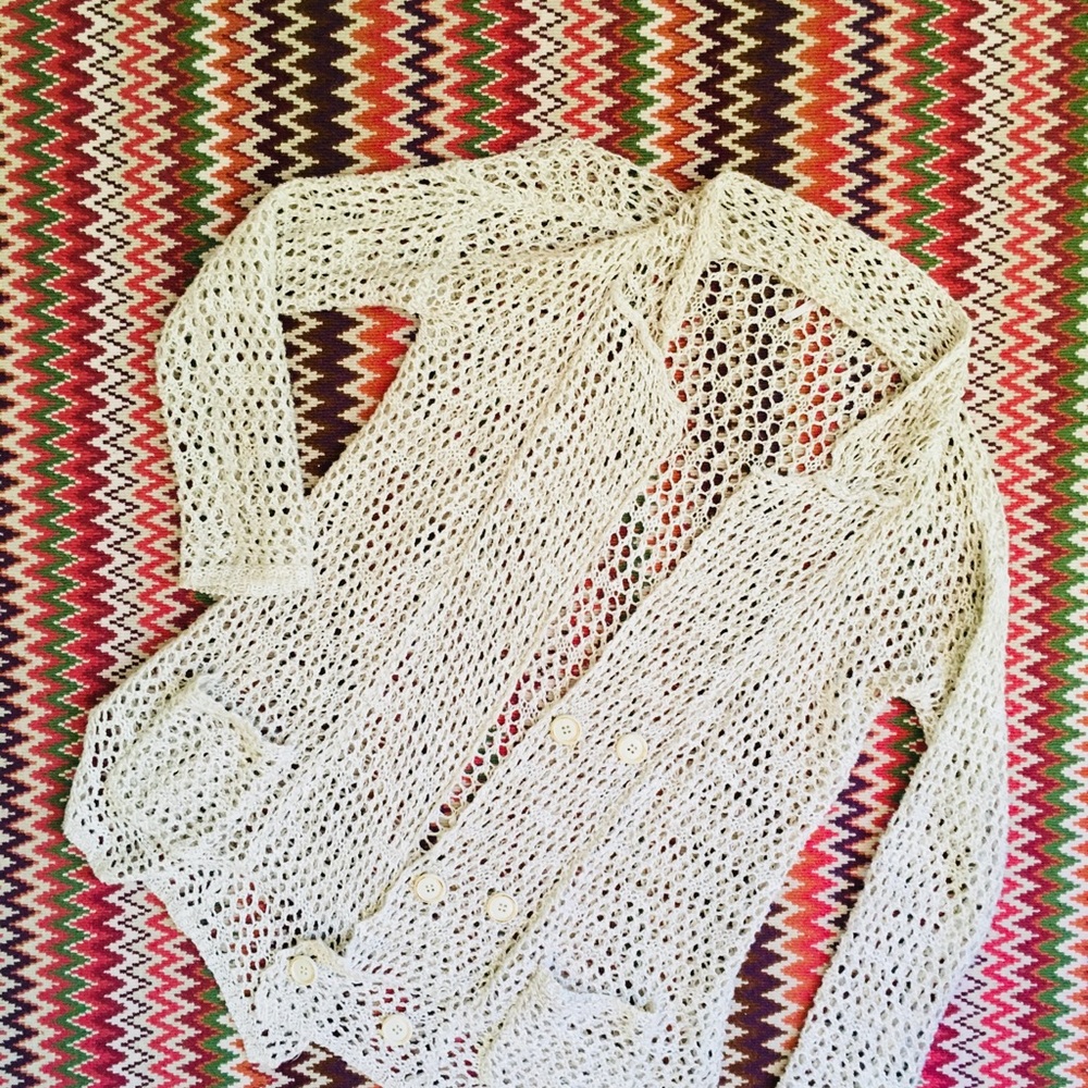Free People Open Weave Sweater - Picture 2 of 3